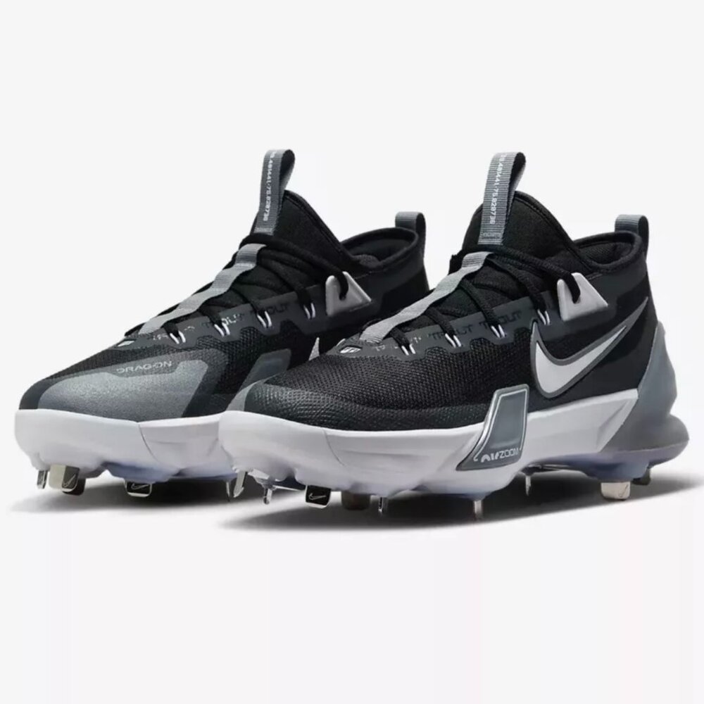 Nike Force Zoom Trout 9 Elite Mens Metal Baseball Cleats Black FB2906-001